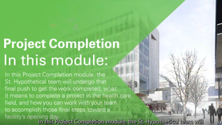 Module 7: Completion