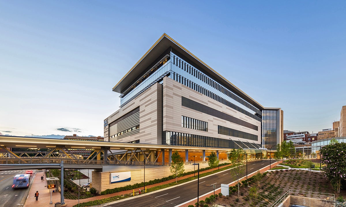 UNC Health, full building