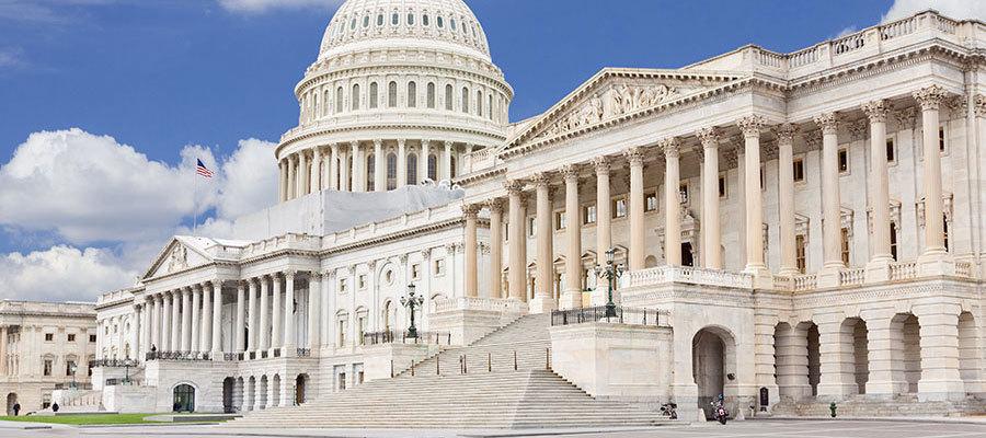 image of Capitol Hill with blue sky